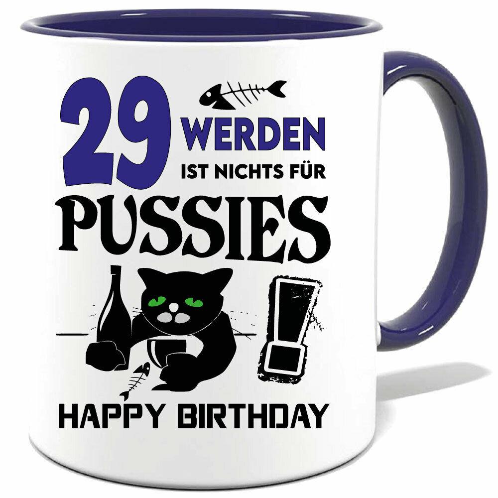 Tasse Geburtstag Pussies