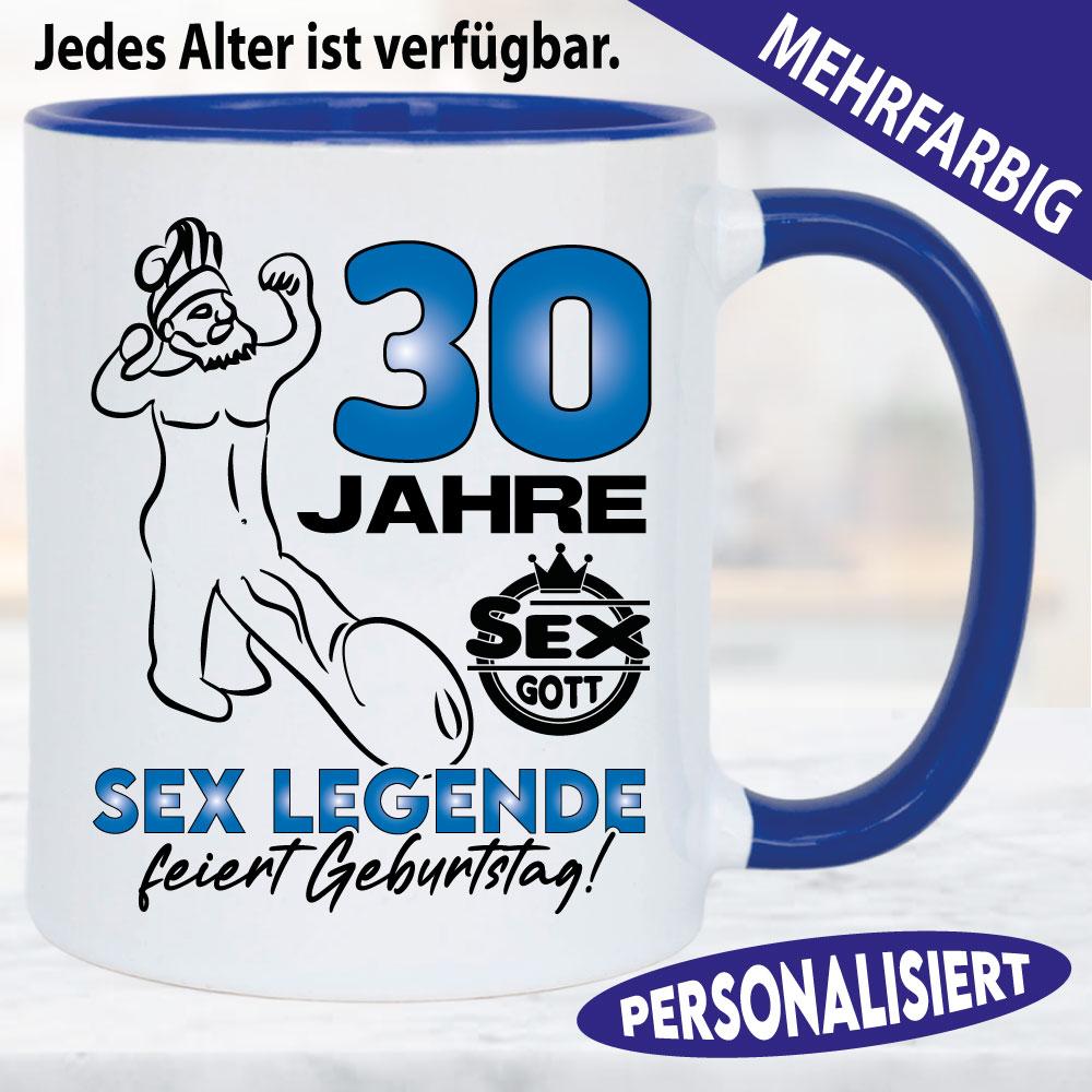 Tasse Sex Gott Geburtstag Mann Penis