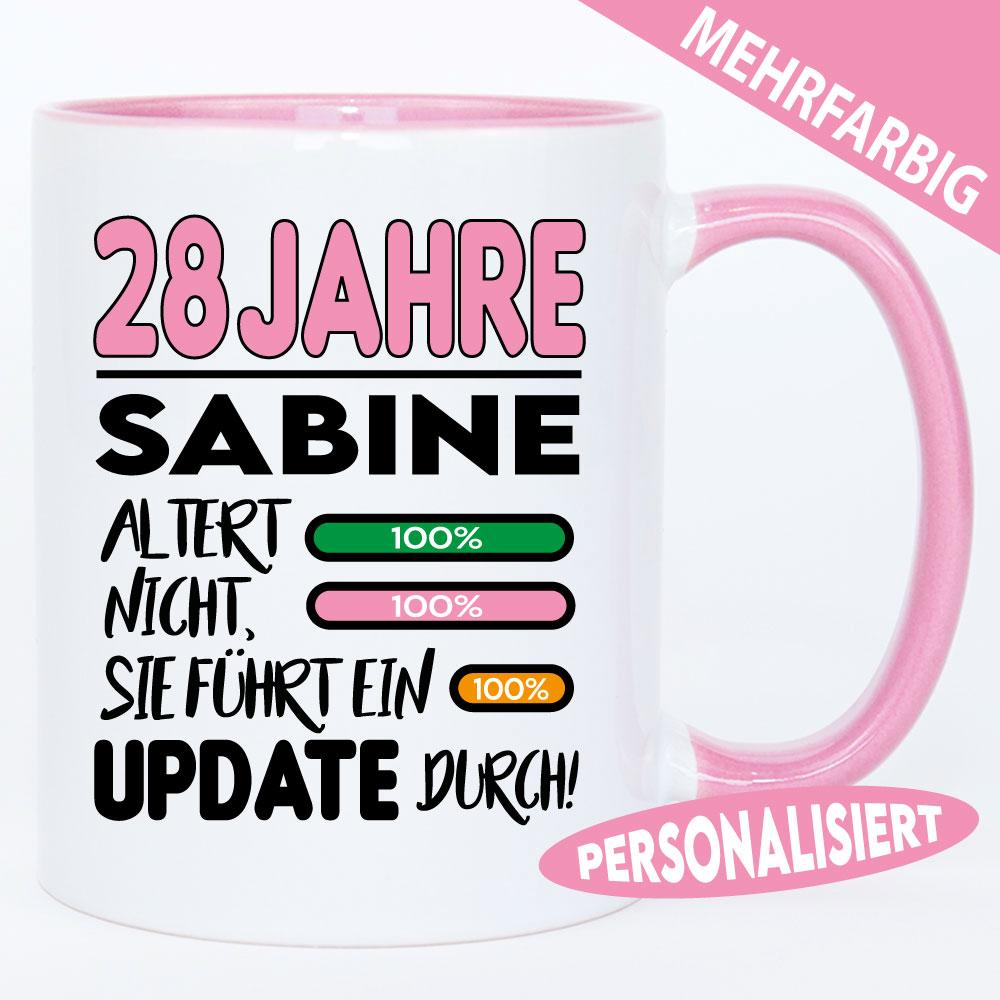 Tasse Geburtstag für Frauen Update