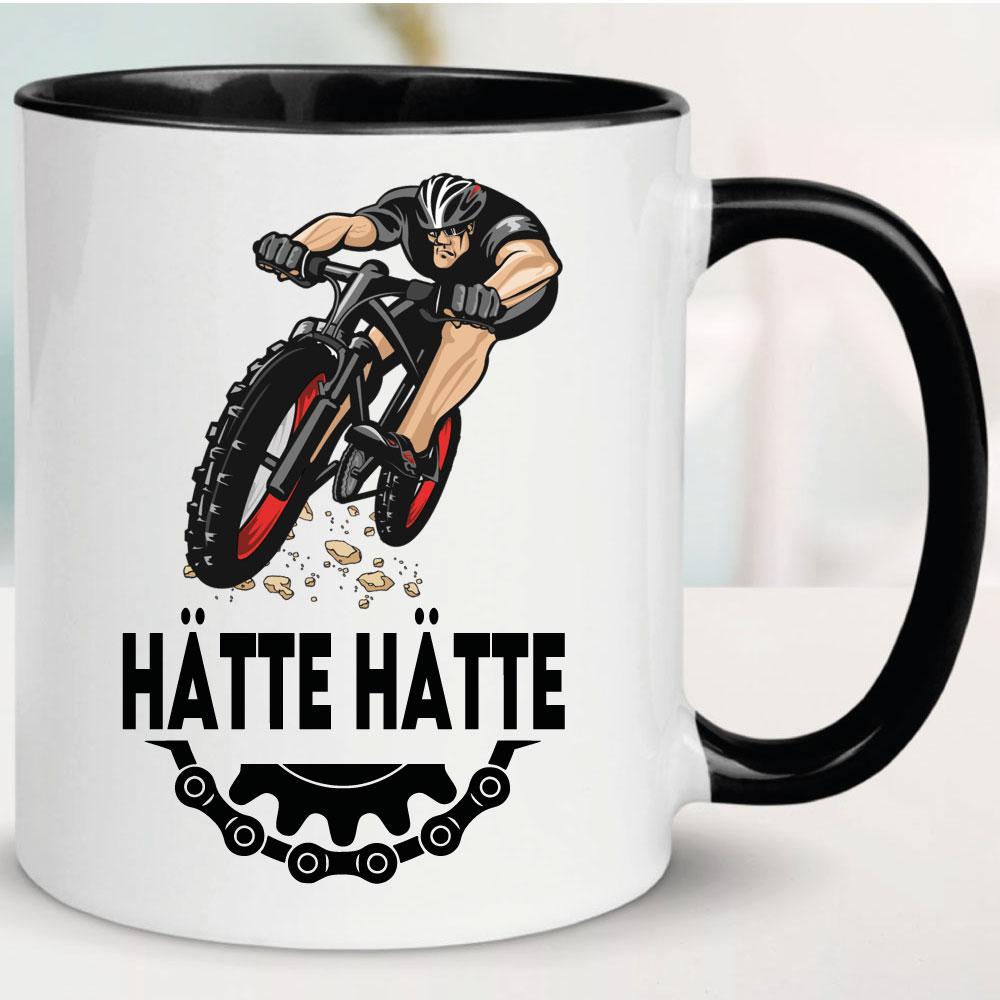 Tasse für Radfahrer Hätte Hätte Fahrradkette Magic Tasse