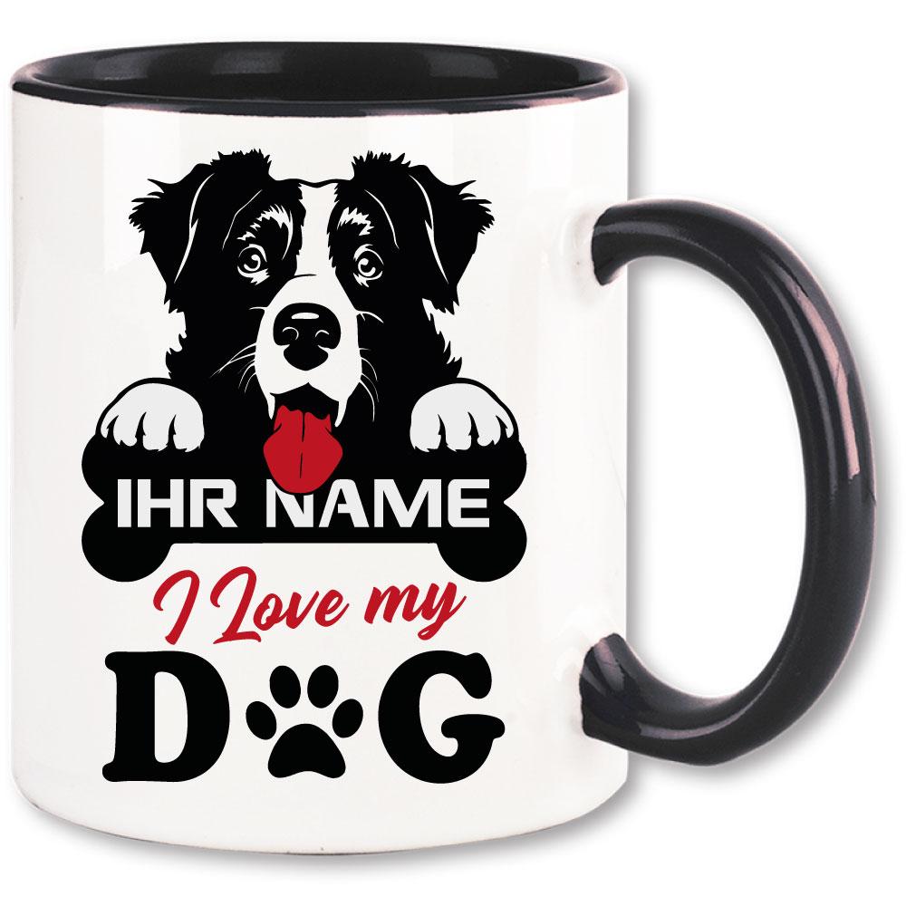 Bedruckte Tasse Border-Collie