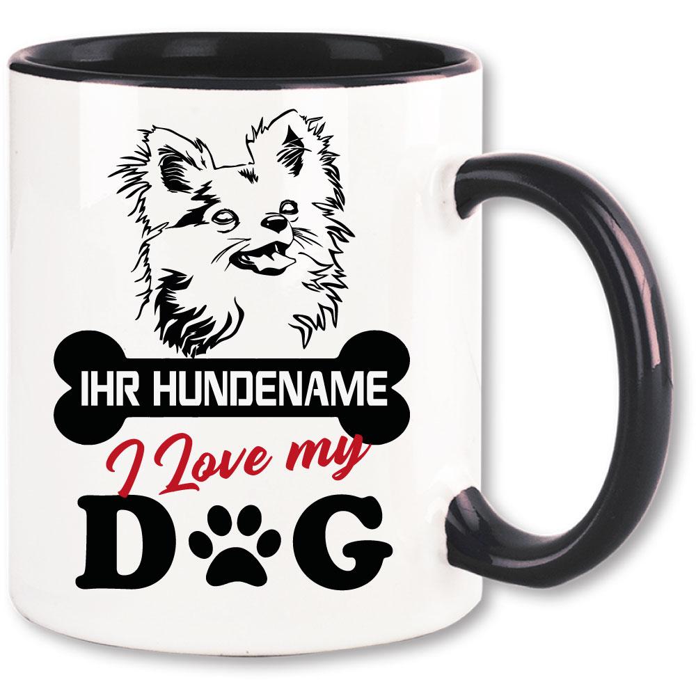 Bedruckte Tasse Chihuahua