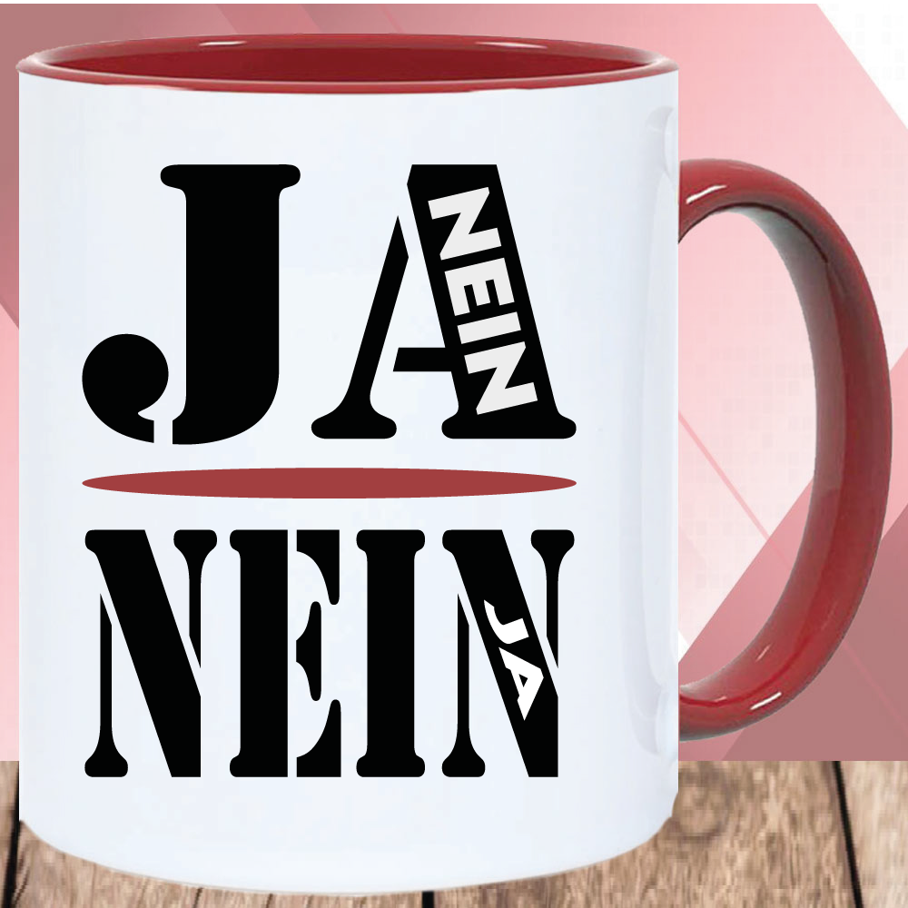 Sprüche Tasse Ja Nein Ja Nein