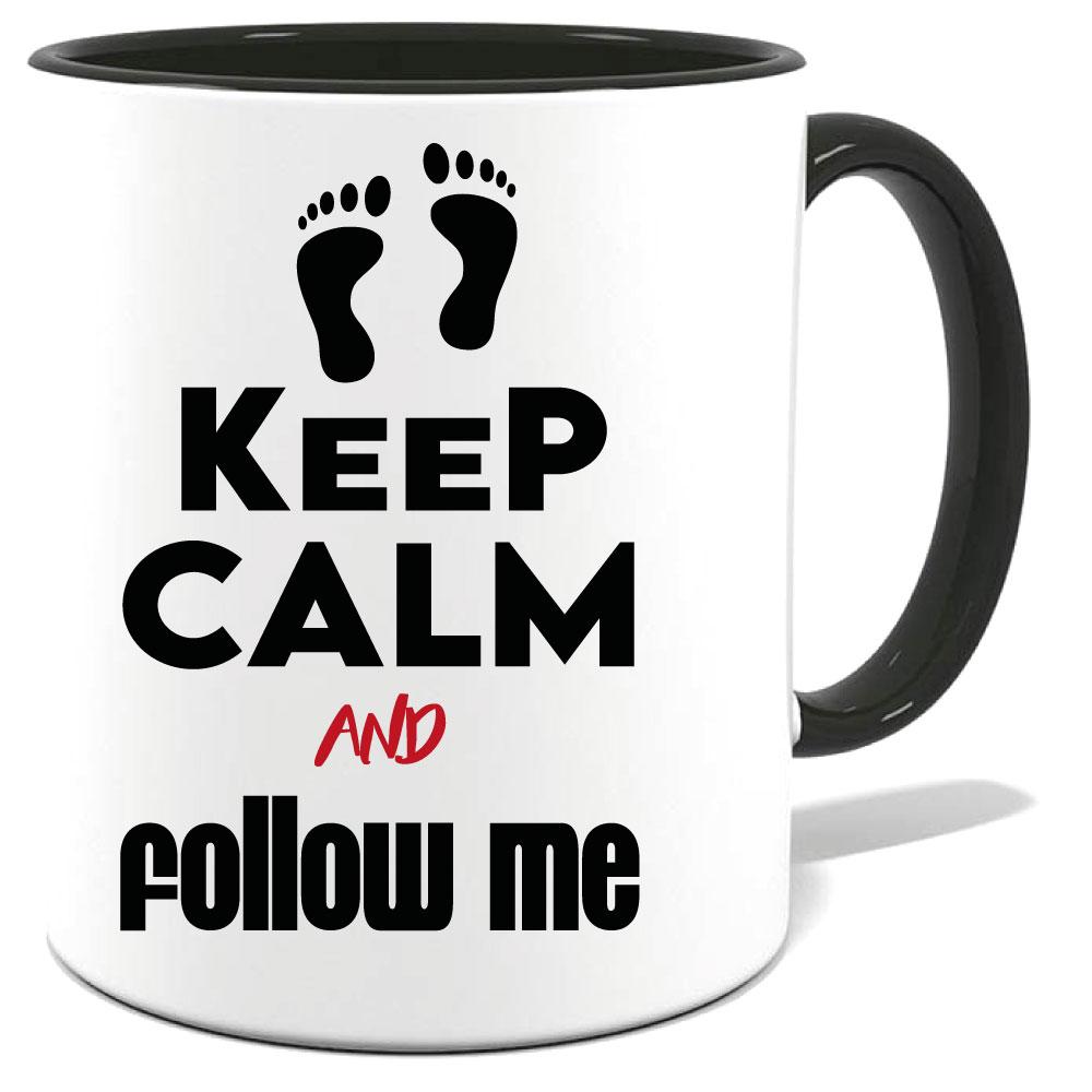 Tasse Keep Calm Follow Me