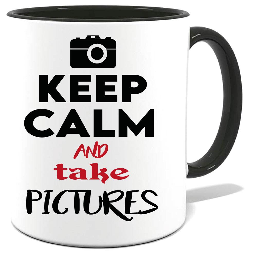 Tasse Keep Calm Geh Fotografieren