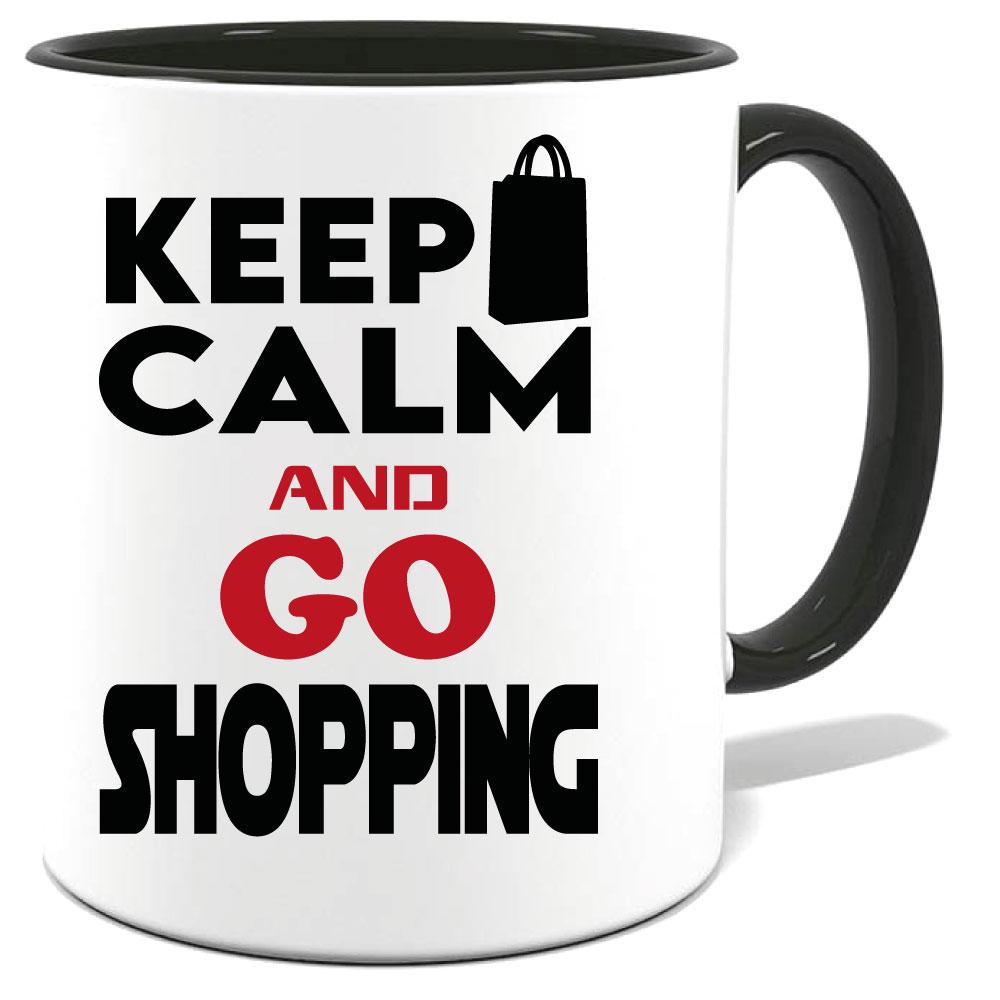 Tasse Keep Calm Go Shopping
