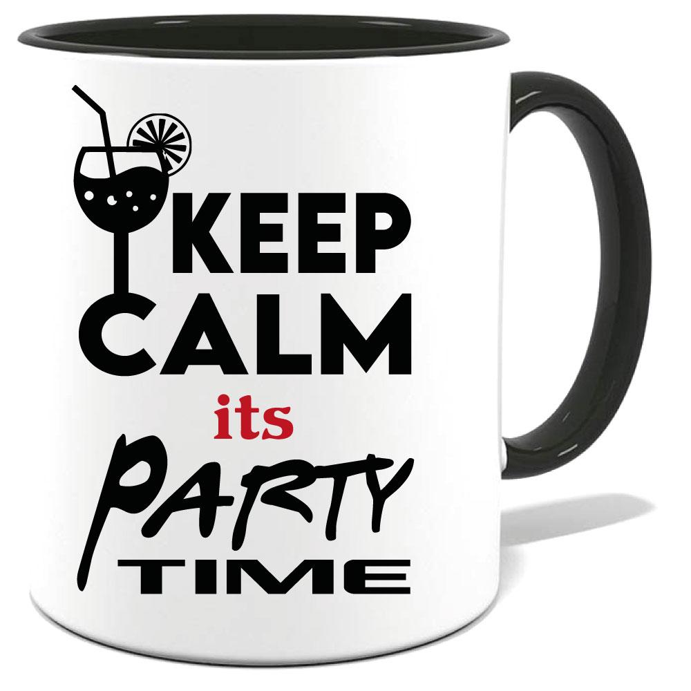 Tasse Keep Calm Party Time