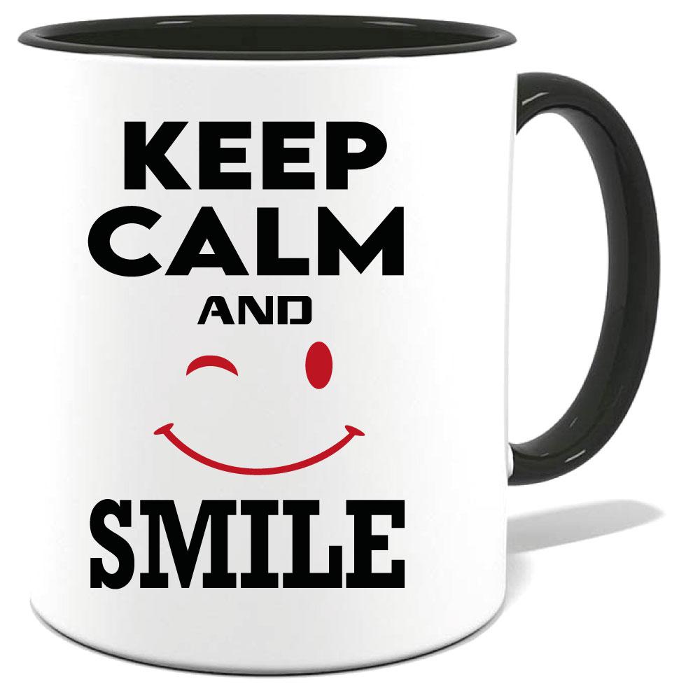 Tasse Keep Calm Smile