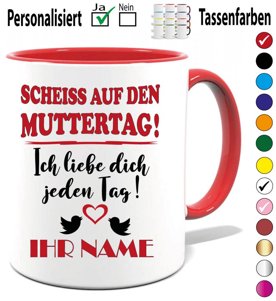 Tasse zum Muttertag Jeden Tag