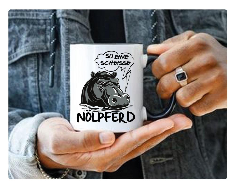 Lustiges Nölpferd