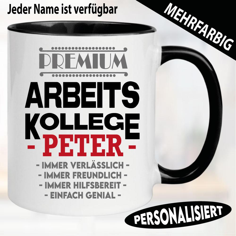 Tasse bedruckt mit Bester Arbeitskollege