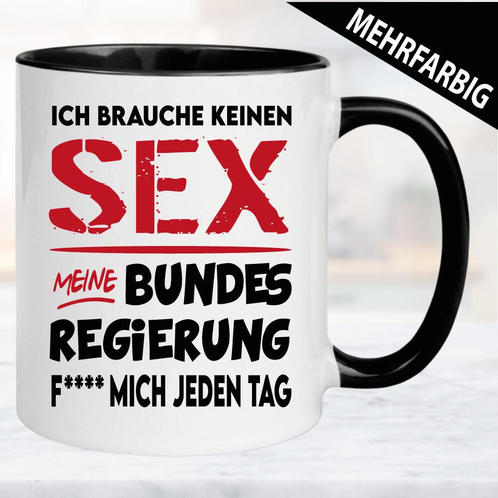 Tasse Scheiss korrupte Politiker Kein Sex