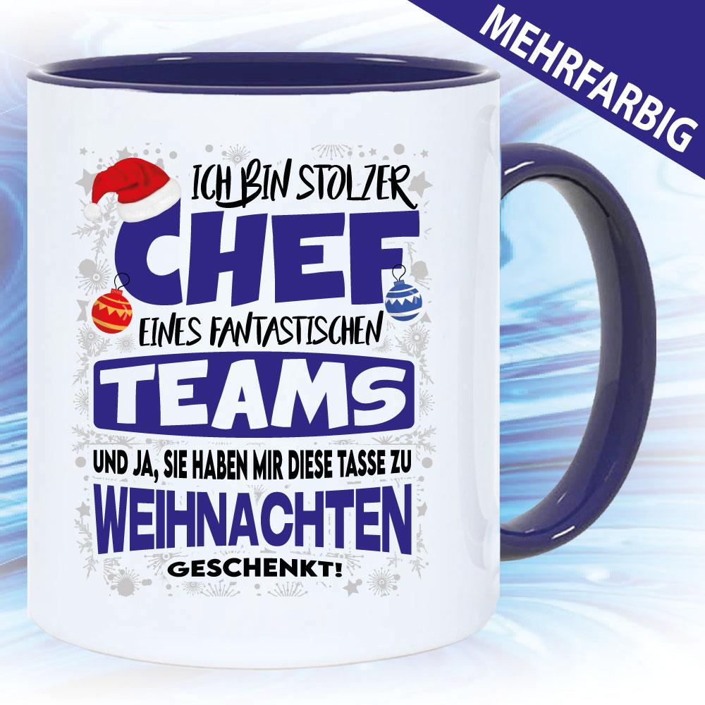 Tasse Weihnachten für den Chef