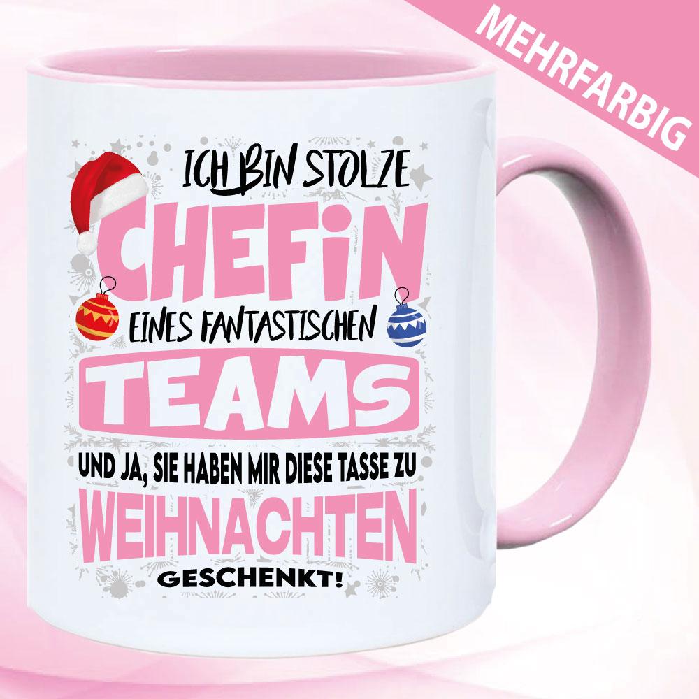 Tasse Weihnachten für den besten Chef
