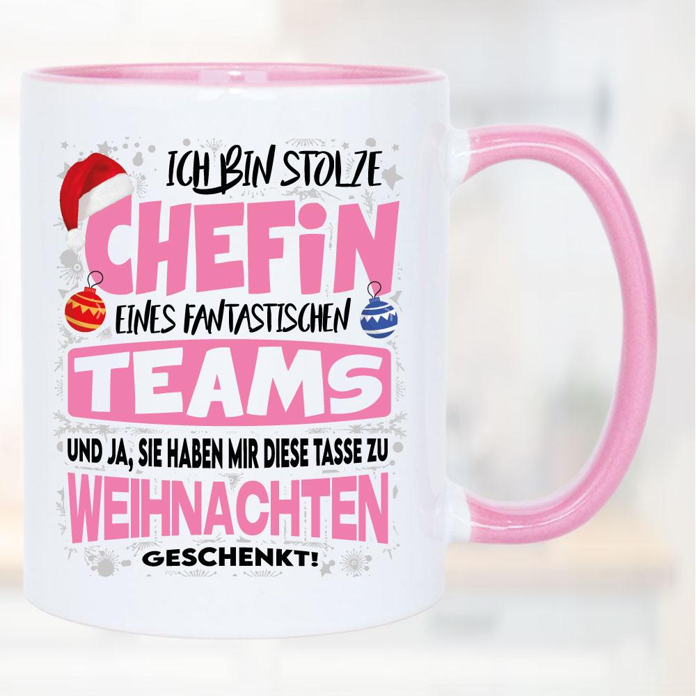 Weihnachten Stolze Chefin