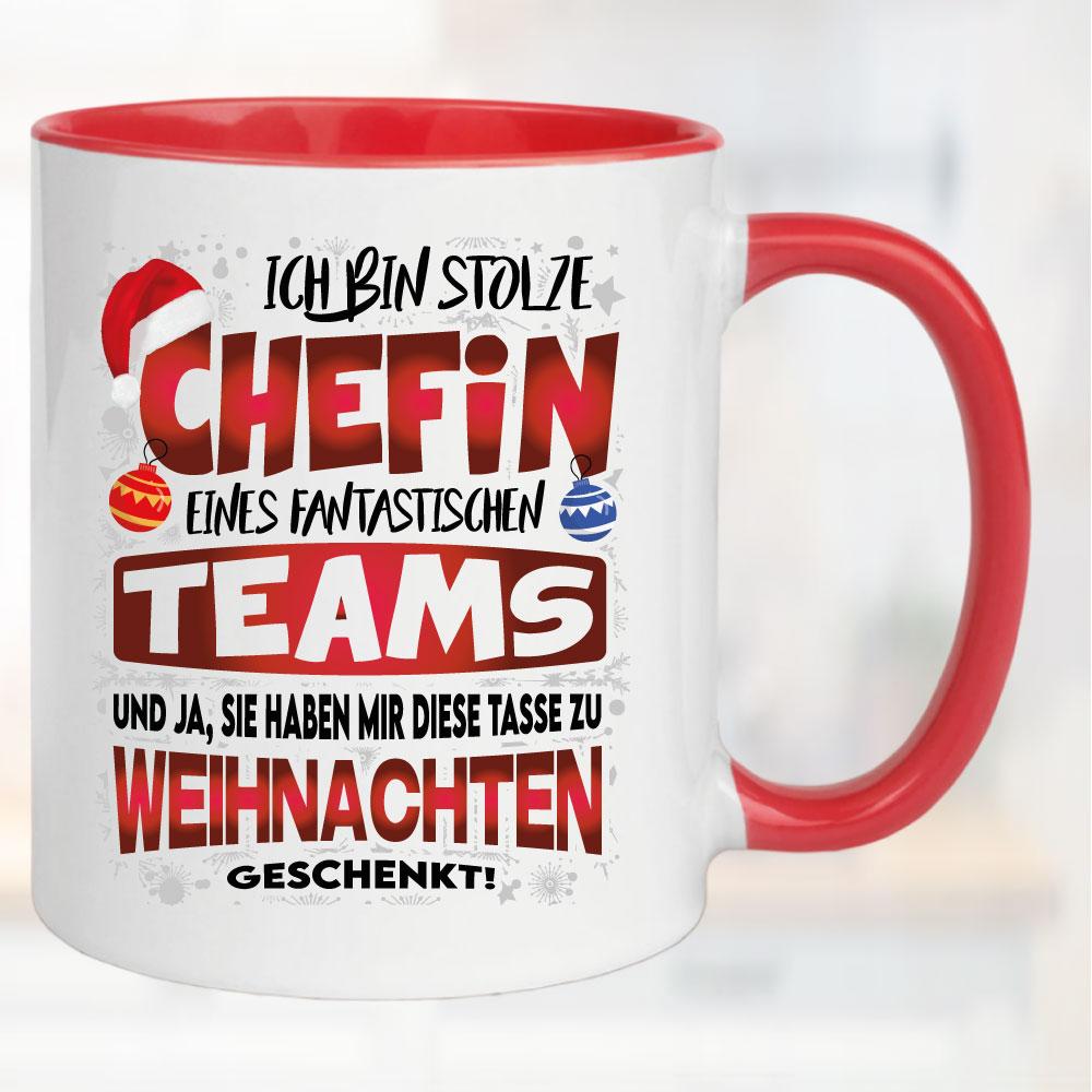 Weihnachten Stolze Chefin
