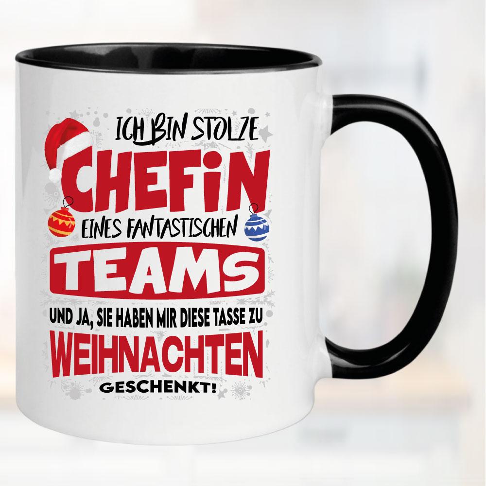 Weihnachten Stolze Chefin