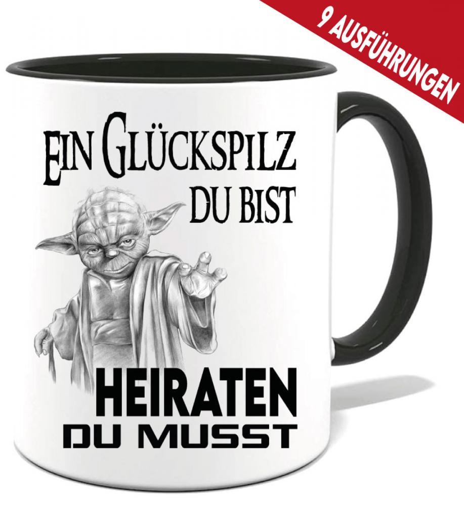 Tasse Yoda Hochzeit feiern