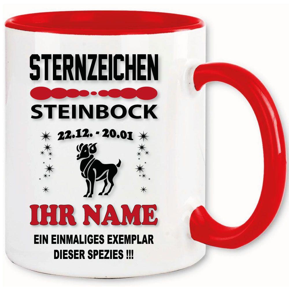 Steinbock Sternzeichen Tasse