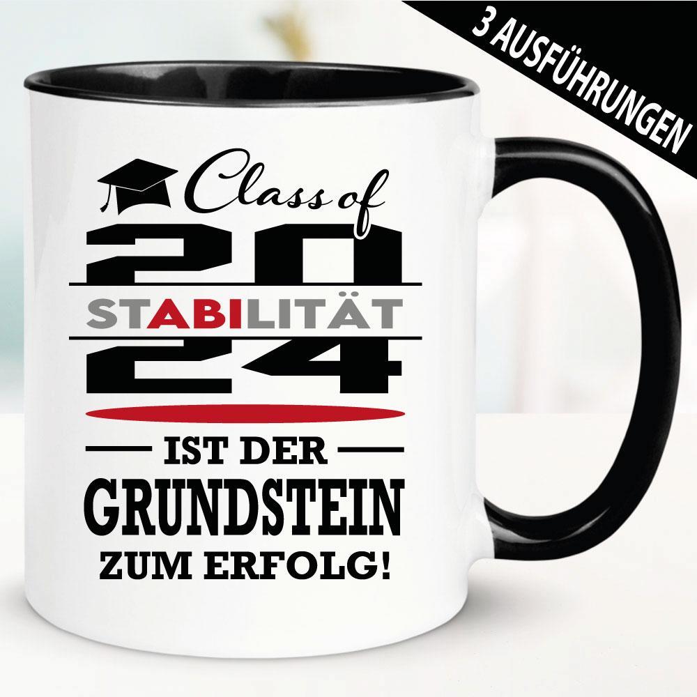 Tasse Abitur. Stabilität. Der Grundstein zum Erfolg.