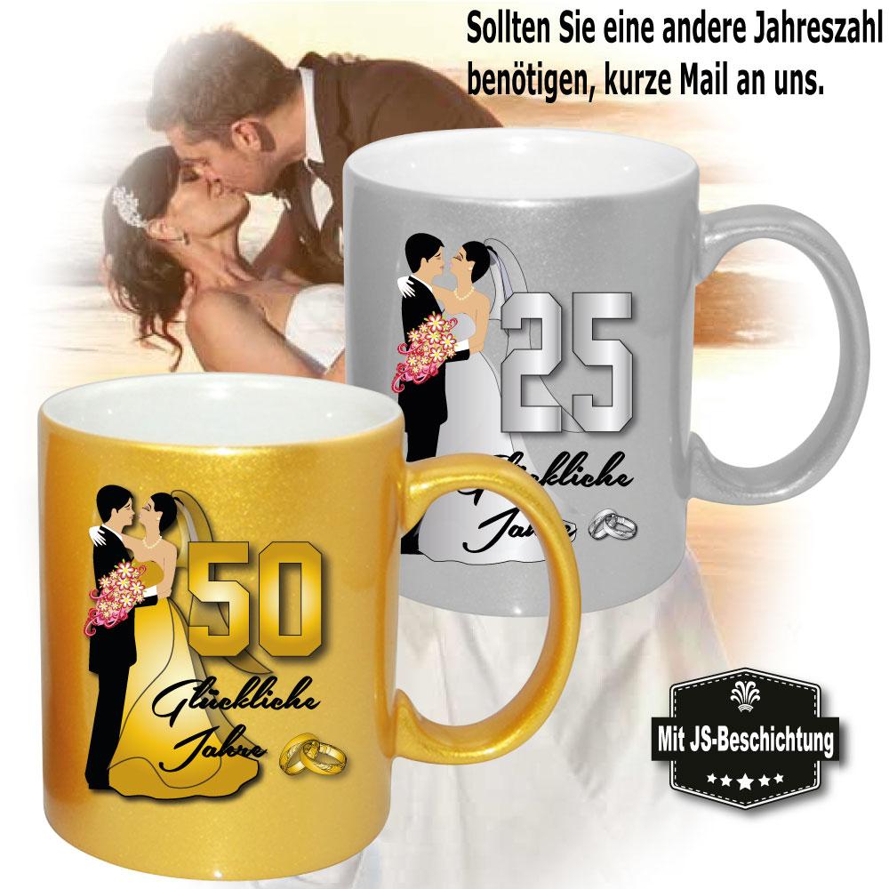 Gold und Silber Hochzeit