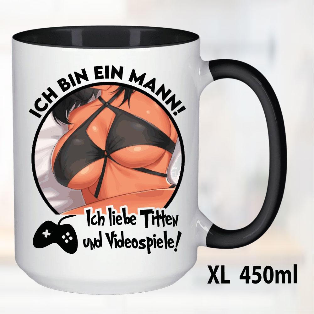 XL Schwarz 450ml