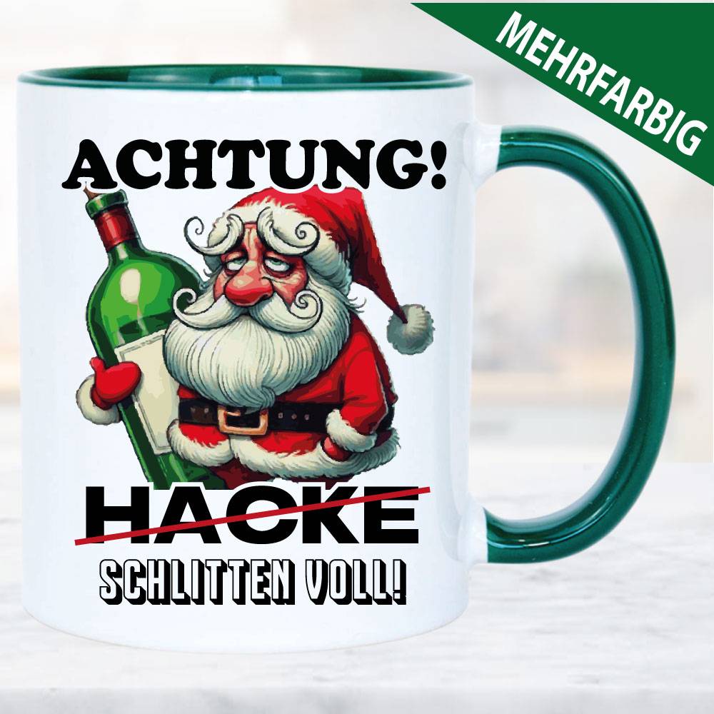 Lustige-Weihnachtstasse-Nicht-Hacke-aber-Schlittenvoll.