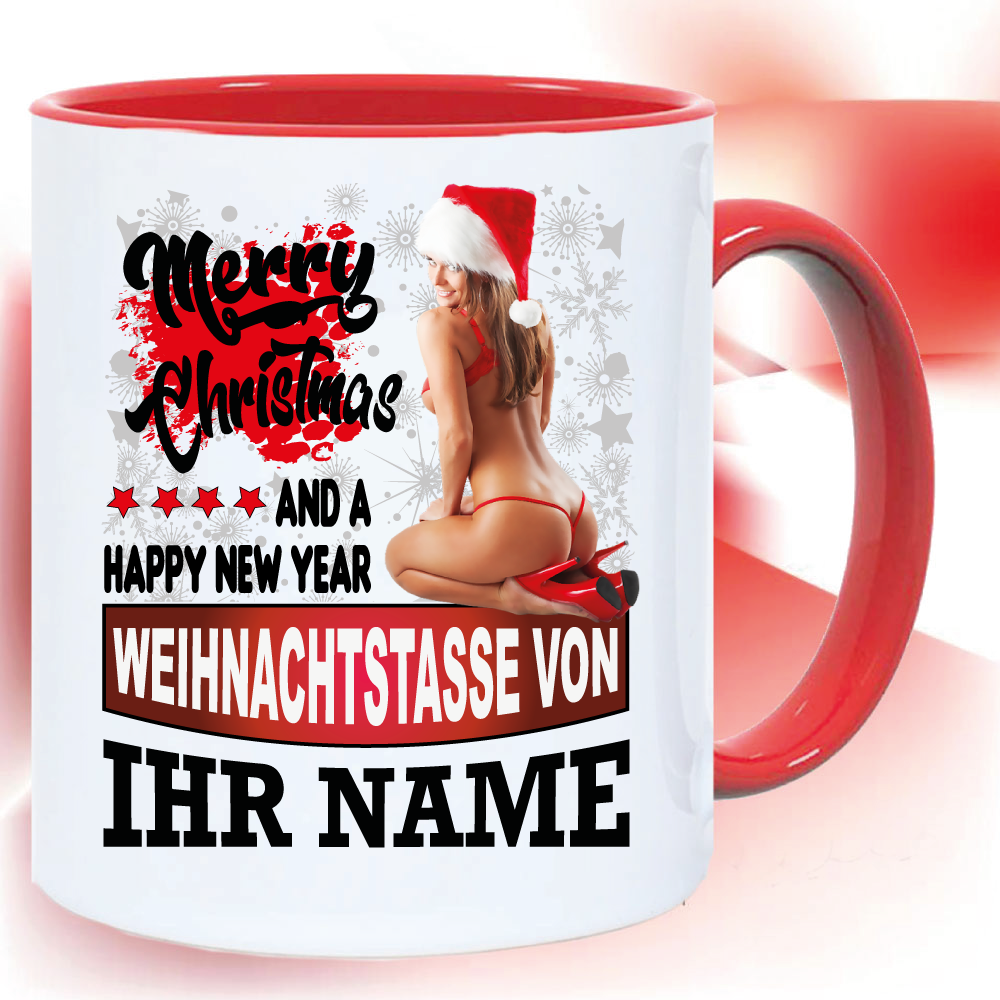 Weihnachtstasse für Männer