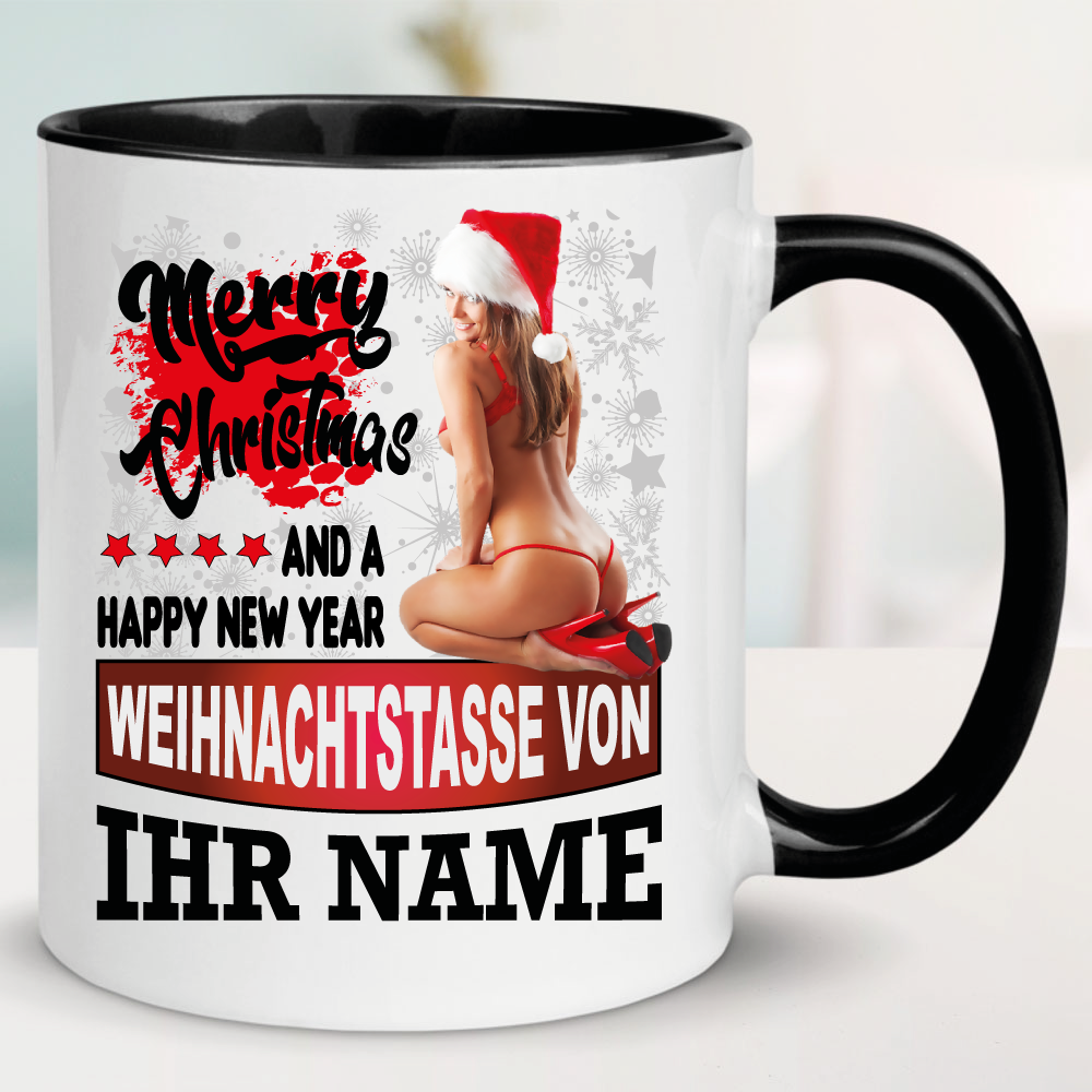 Weihnachtstasse für Männer