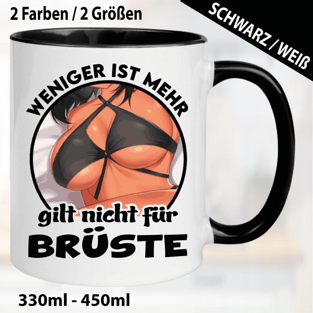 Tasse Weniger ist mehr