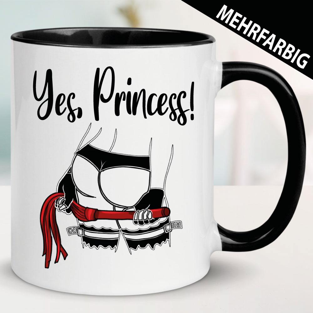 Tasse Sex Spruch Yes Princess