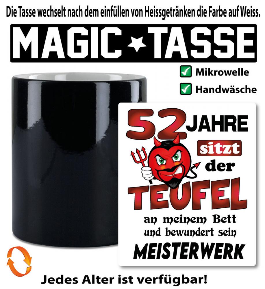 Zaubertasse Der Teufel zum Geburtstag